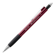 Mechanical Pencil Grip 0.5 Wine Red FABER-CASTELL