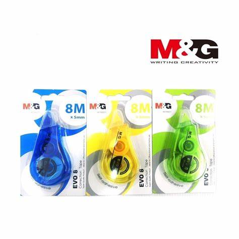 Correction Tape 8m (Random Color) M&G